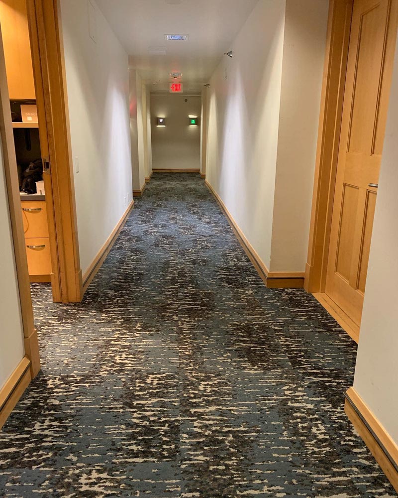 Carpeted Hallway